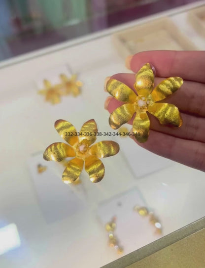 Aretes Gardenia